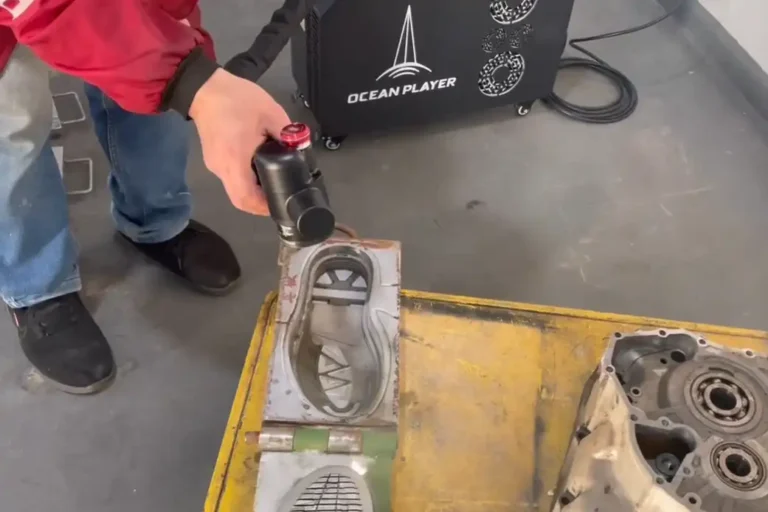 Real case diagram of cleaning machine