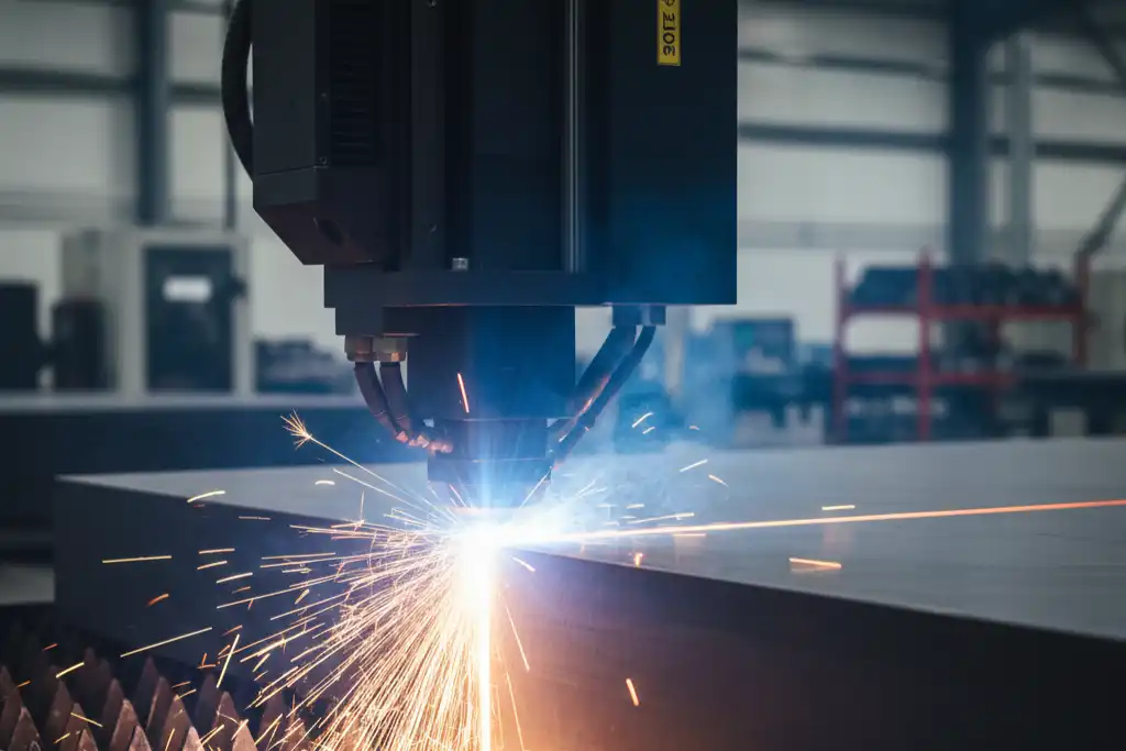 How thick material a 3000W fiber laser can cut