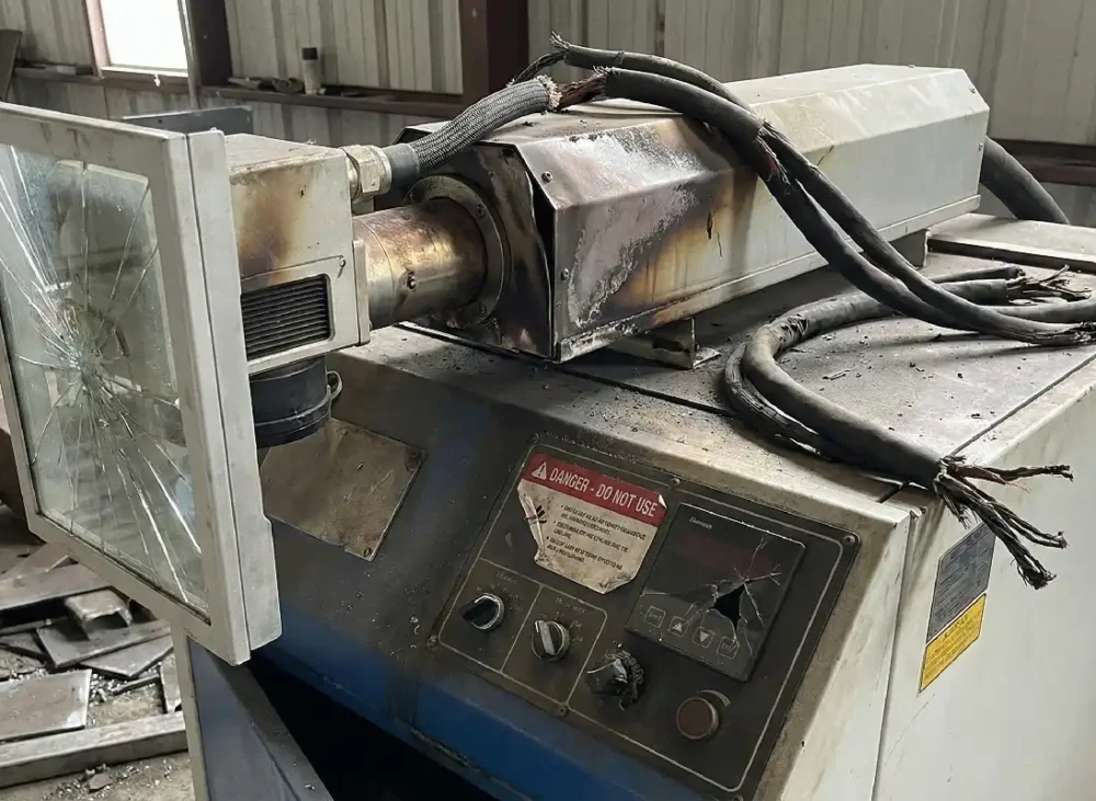 3 ways fatal damage to equipment happens with laser voltage