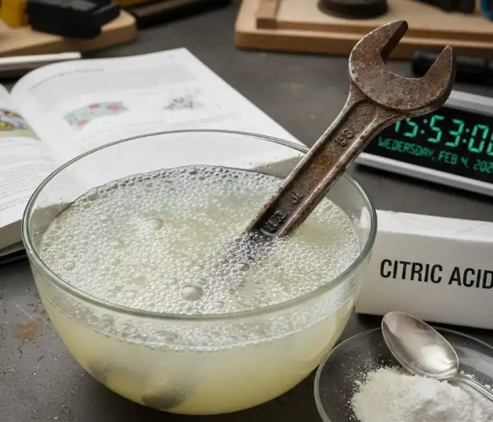 Citric Acid How to Remove Rust from Metal