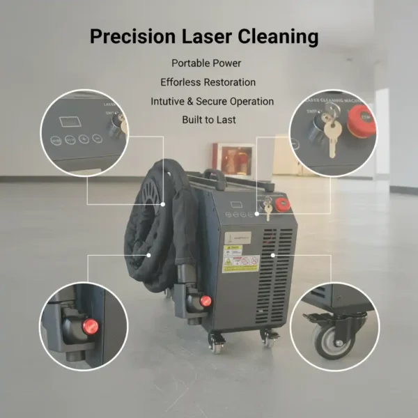 Fiber laser cleaning machine