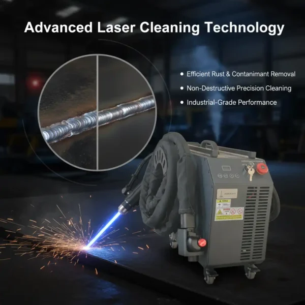 Laser cleaning of weld seams