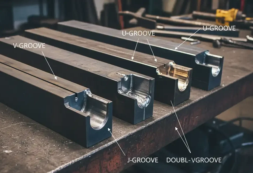 What problems does a bevel solve in welding