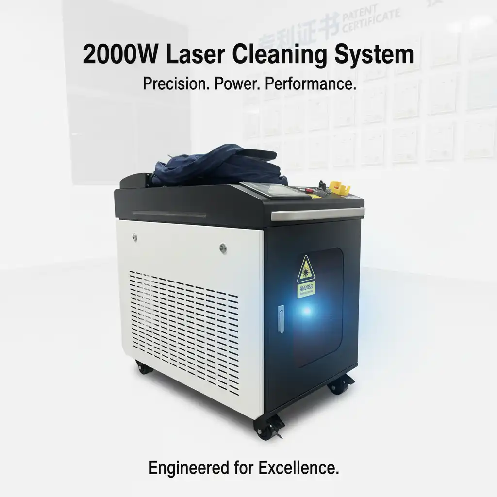 Industrial 2000W Laser Cleaning Machine Manufacturer