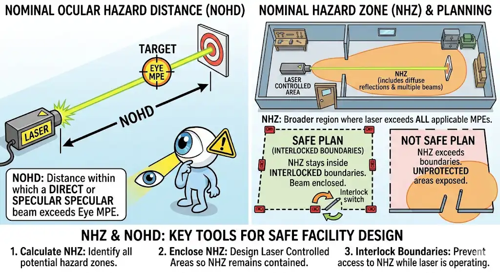 NOHD and NHZ as planning tools