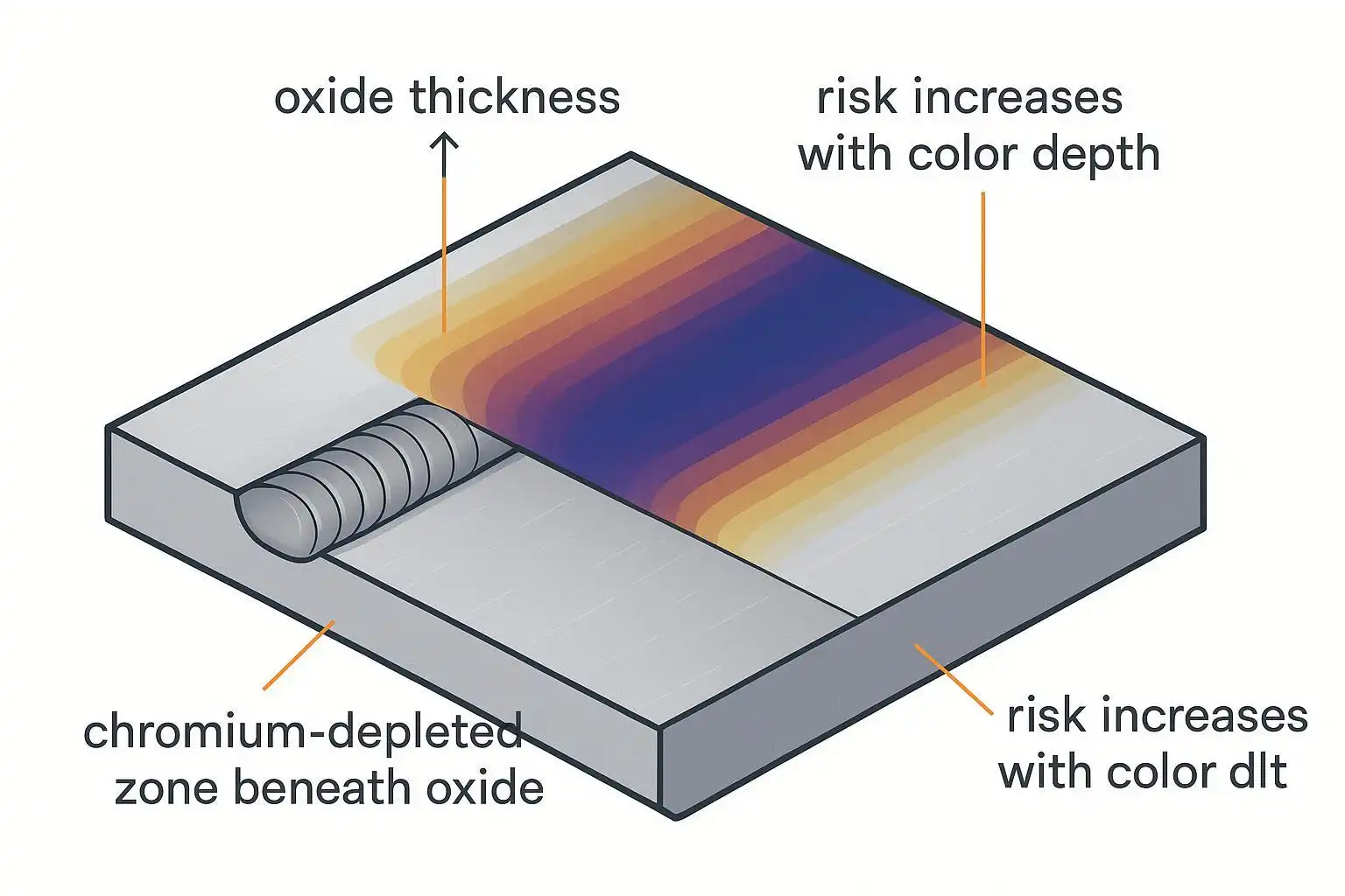 Ultimate Guide to Weld Heat Tint Colors