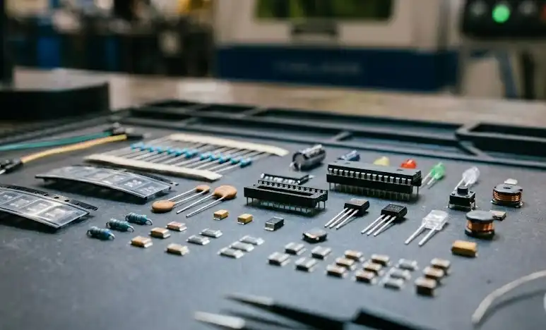 Electronics Marking with 20W laser