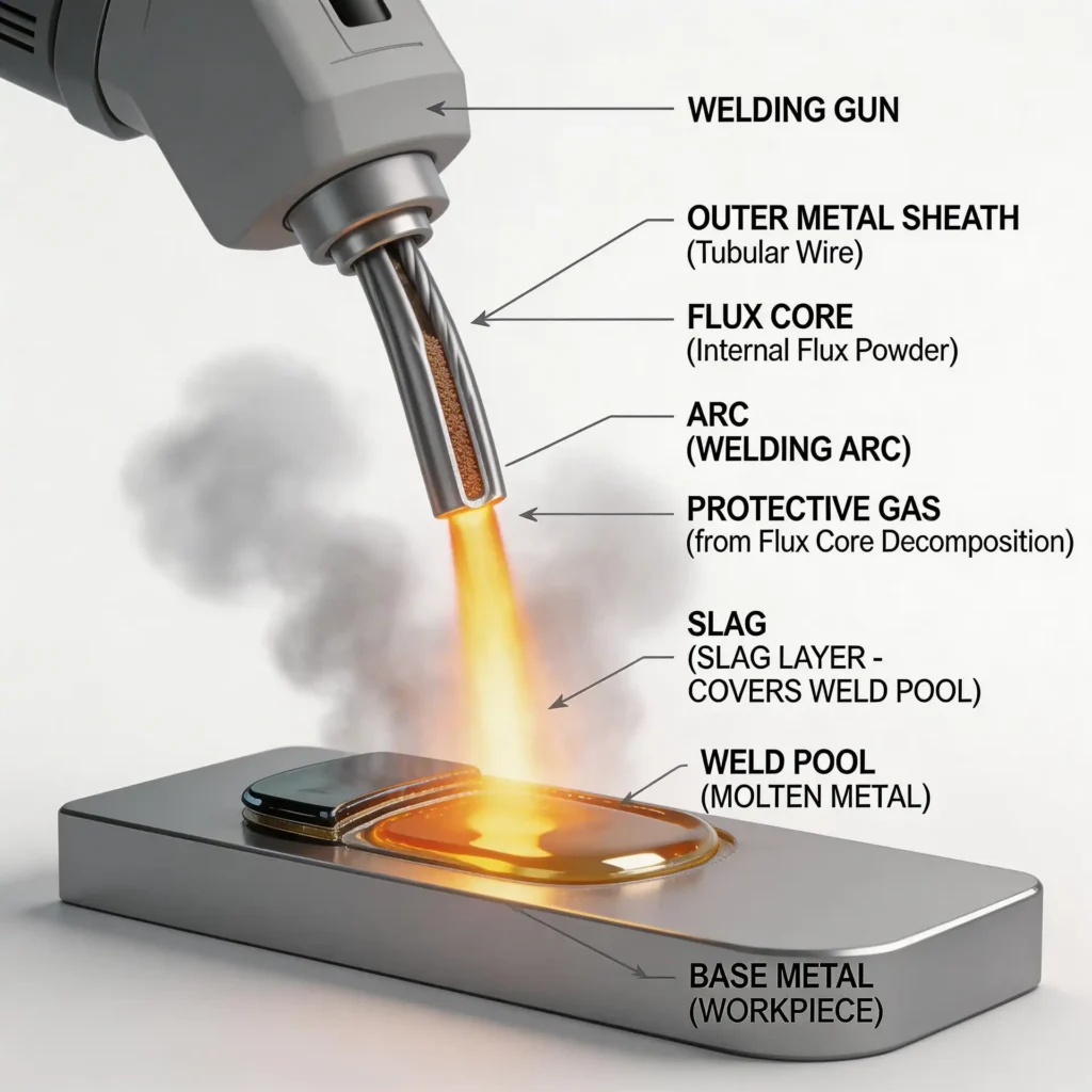 What flux core welding is and how it works