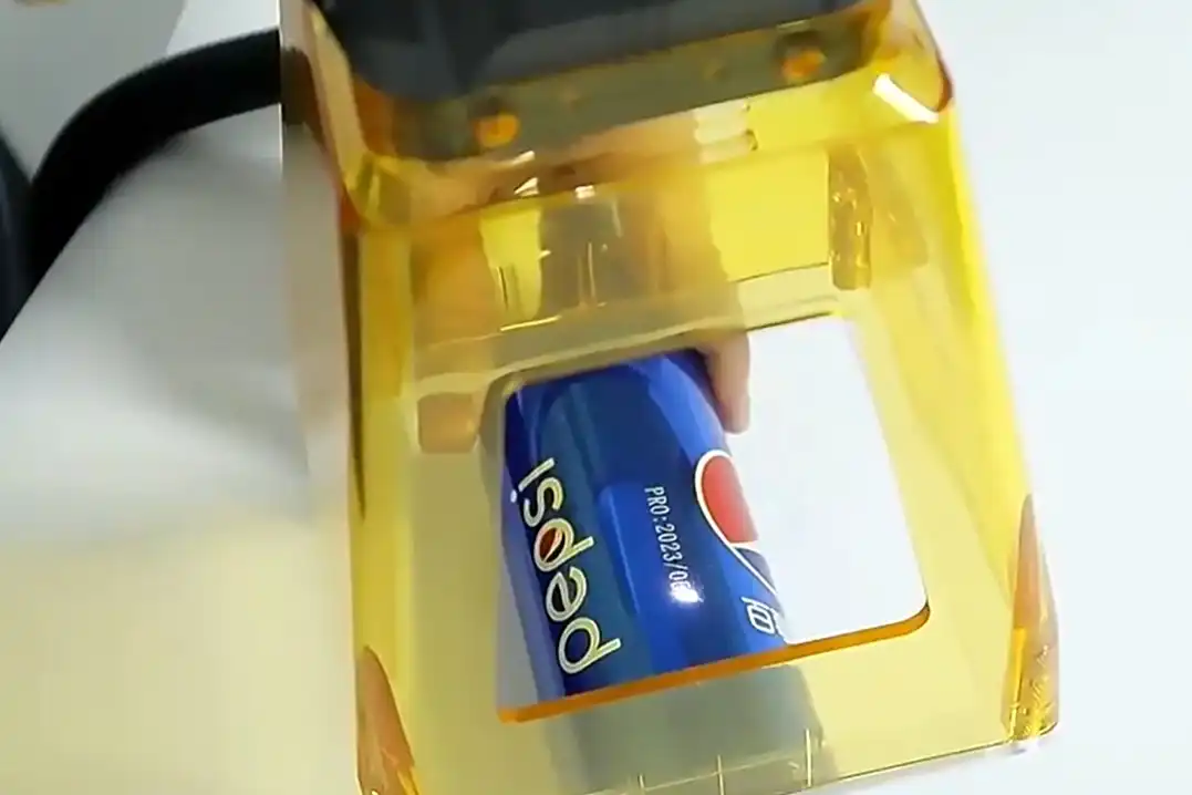 50W Laser Marking Machine High Contrast QR Code